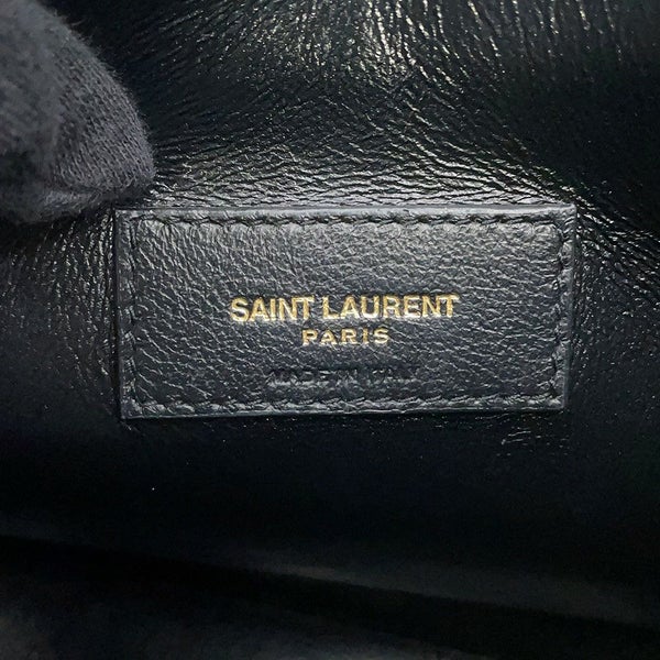 サンローランパリ ハンドバッグ ミニトイ ショッピング 712367 SAINT LAURENT PARIS 2way 黒