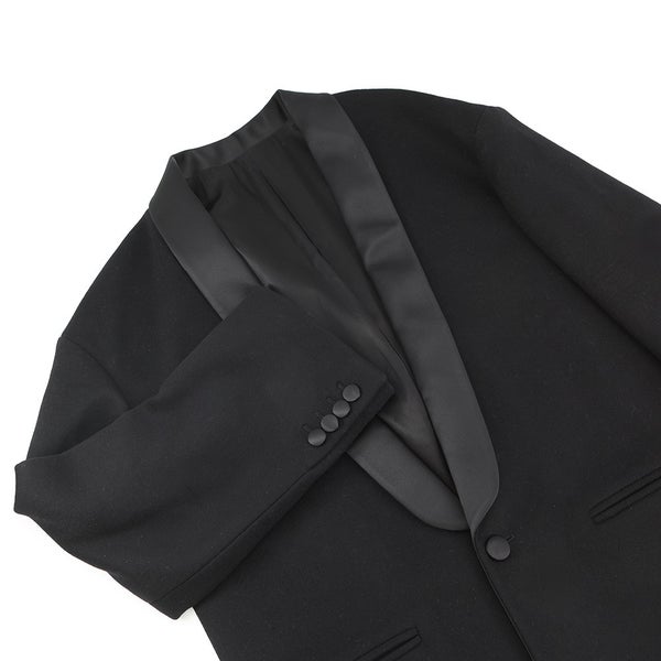 セリーヌ コート カシミヤ タキシードコート レディースサイズ34 2M02B6700 CELINE 黒