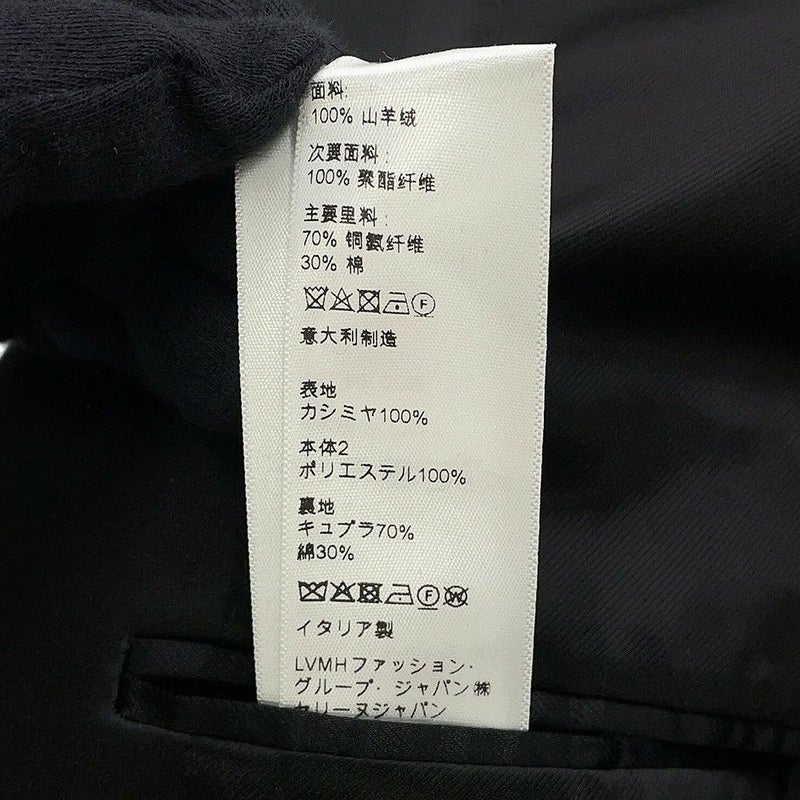 セリーヌ コート カシミヤ タキシードコート レディースサイズ34 2M02B6700 CELINE 黒