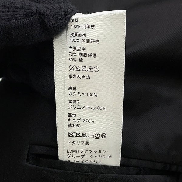 セリーヌ コート カシミヤ タキシードコート レディースサイズ34 2M02B6700 CELINE 黒