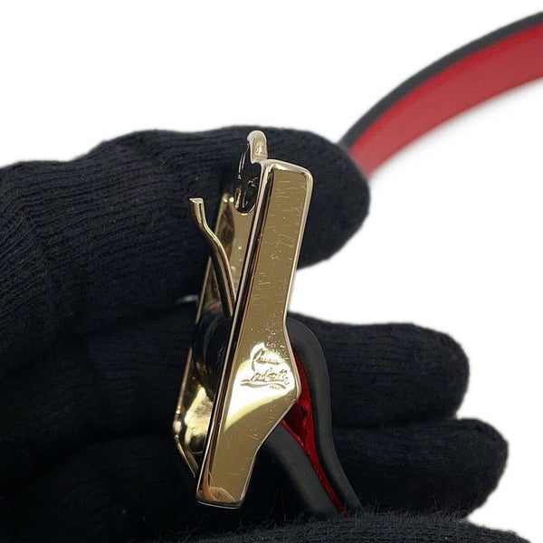 クリスチャン・ルブタン ショルダーバッグ CARASKY カラスキー ミニ 1225182 Christian Louboutin 黒