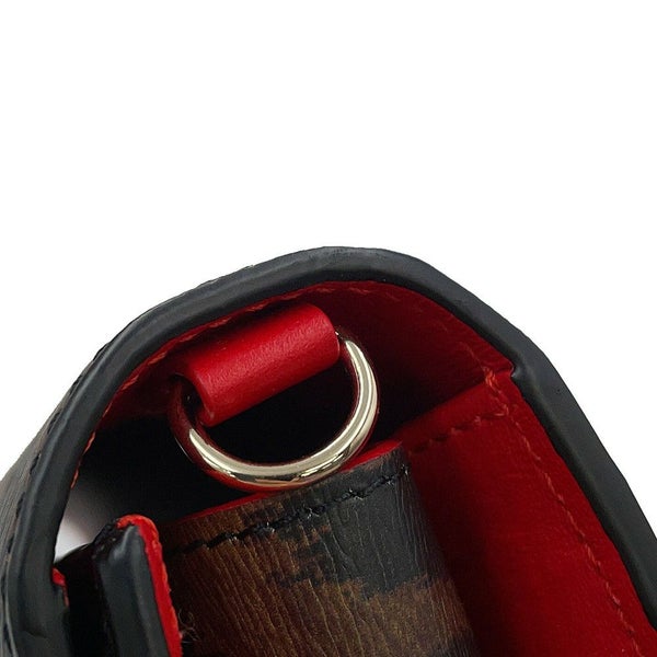 クリスチャン・ルブタン チェーンウォレット LOUBI54 ヒョウ柄 レザー 3235267 Christian Louboutin 長財布