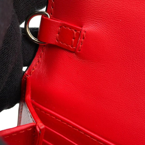 クリスチャン・ルブタン チェーンウォレット LOUBI54 ヒョウ柄 レザー 3235267 Christian Louboutin 長財布