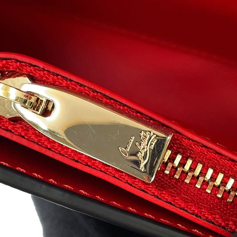 クリスチャン・ルブタン チェーンウォレット LOUBI54 ヒョウ柄 レザー 3235267 Christian Louboutin 長財布