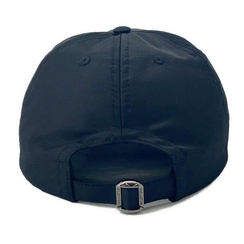 ヴァレンティノ・ガラヴァーニ キャップ VLTNロゴ キャップ ナイロン 3Y2HDA10QYK VALENTINO 帽子 黒