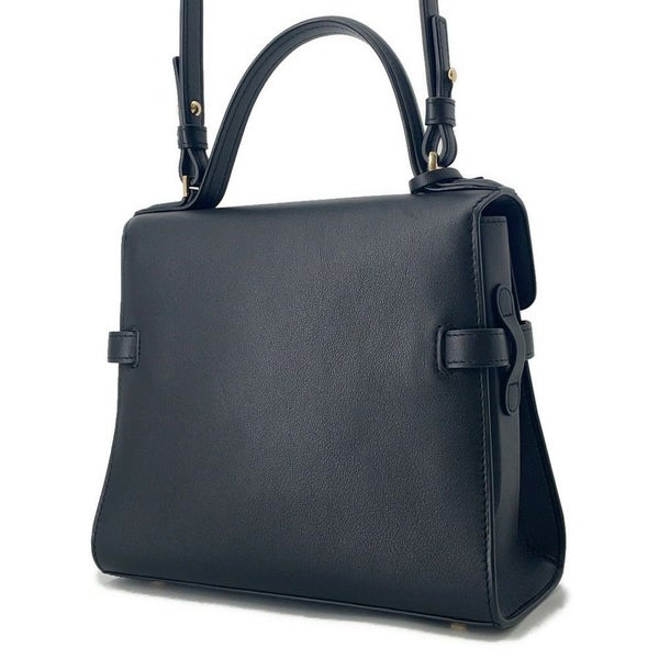 デルヴォー ハンドバッグ タンペートPM レザー AA0505AAX099ZDO 2way 黒