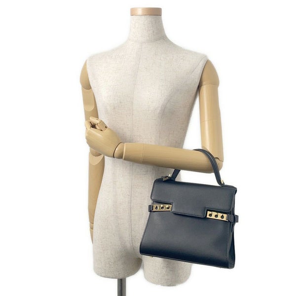 デルヴォー ハンドバッグ タンペートPM レザー AA0505AAX099ZDO 2way 黒