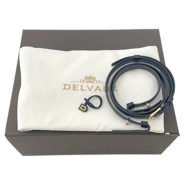 デルヴォー ハンドバッグ タンペートPM レザー AA0505AAX099ZDO 2way 黒