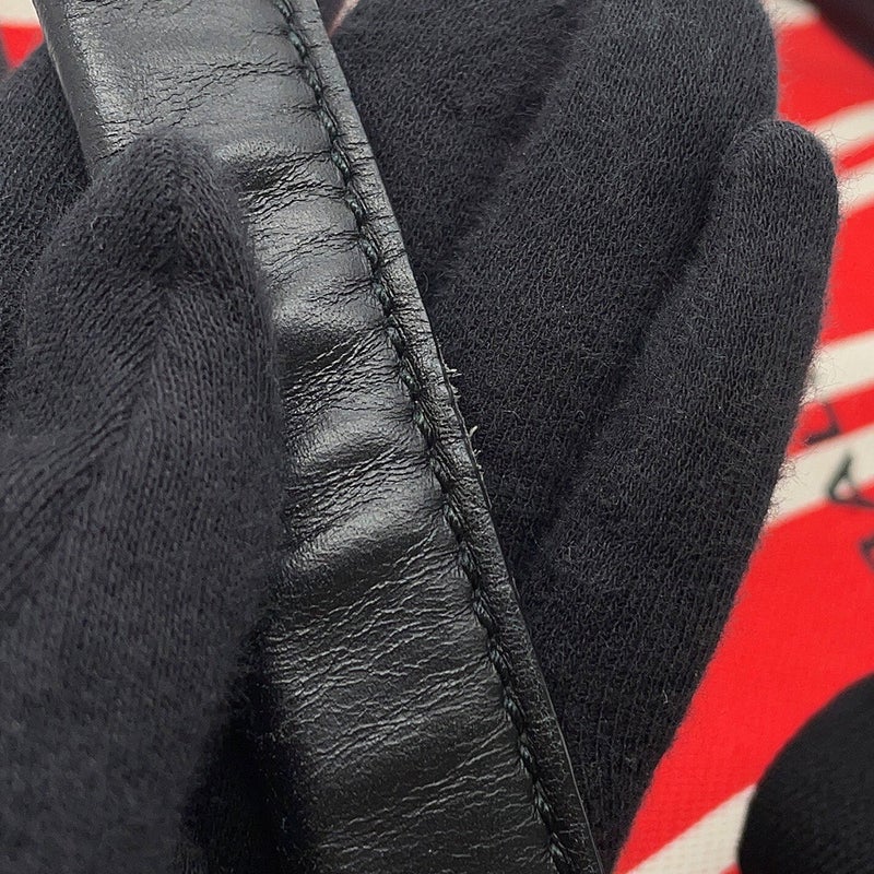 バレンシアガ トートバッグ ストライプ ネイビーカバス S 339933 BALENCIAGA ポーチ付