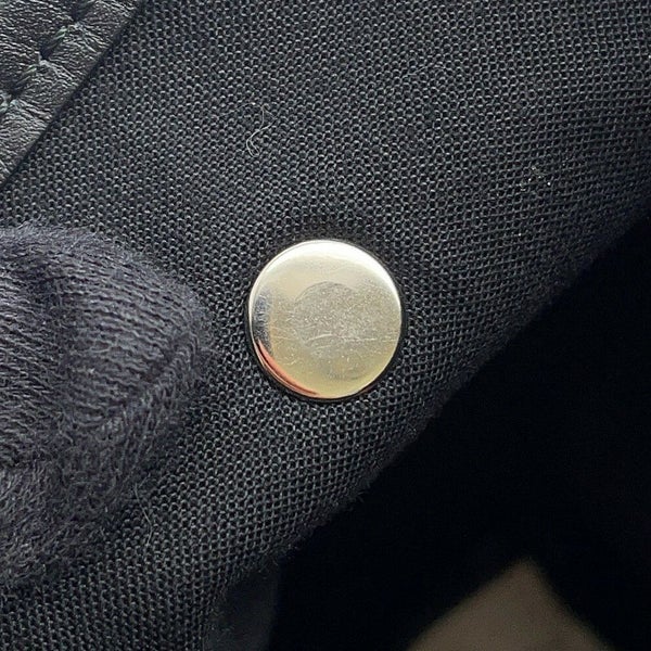 バレンシアガ トートバッグ ストライプ ネイビーカバス S 339933 BALENCIAGA ポーチ付