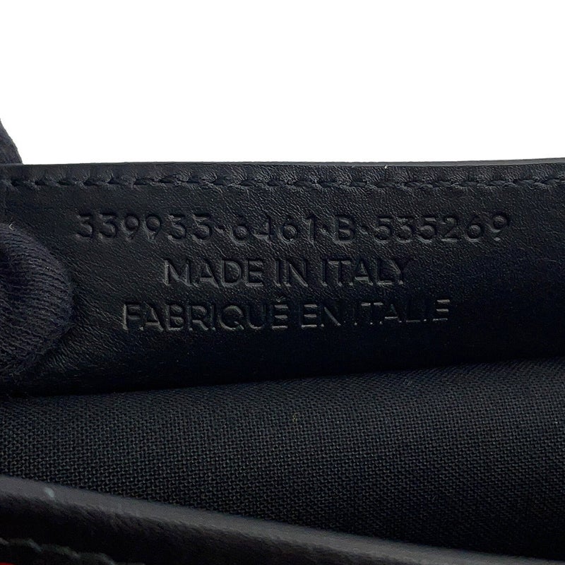 バレンシアガ トートバッグ ストライプ ネイビーカバス S 339933 BALENCIAGA ポーチ付
