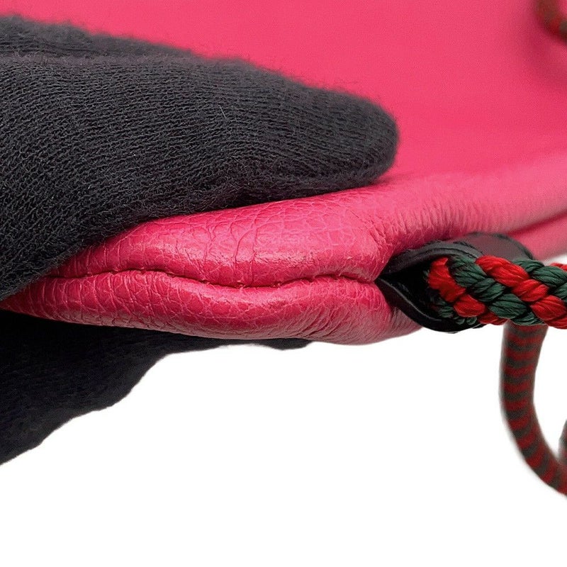 グッチ バックパック ドローストリング ロゴ ナップサック レザー 523586 GUCCI バッグ リュックサック