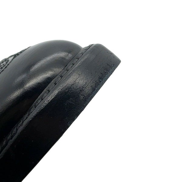 シャネル ショートブーツ サイドゴア ココマーク レザー レディースサイズ37C G46804 CHANEL 靴 黒