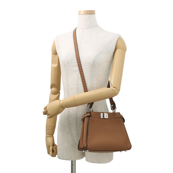 フェンディ ハンドバッグ ミニ ピーカブー カーフレザー 8BN244 FENDI バッグ ショルダーバッグ