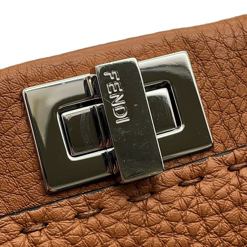 フェンディ ハンドバッグ ミニ ピーカブー カーフレザー 8BN244 FENDI バッグ ショルダーバッグ