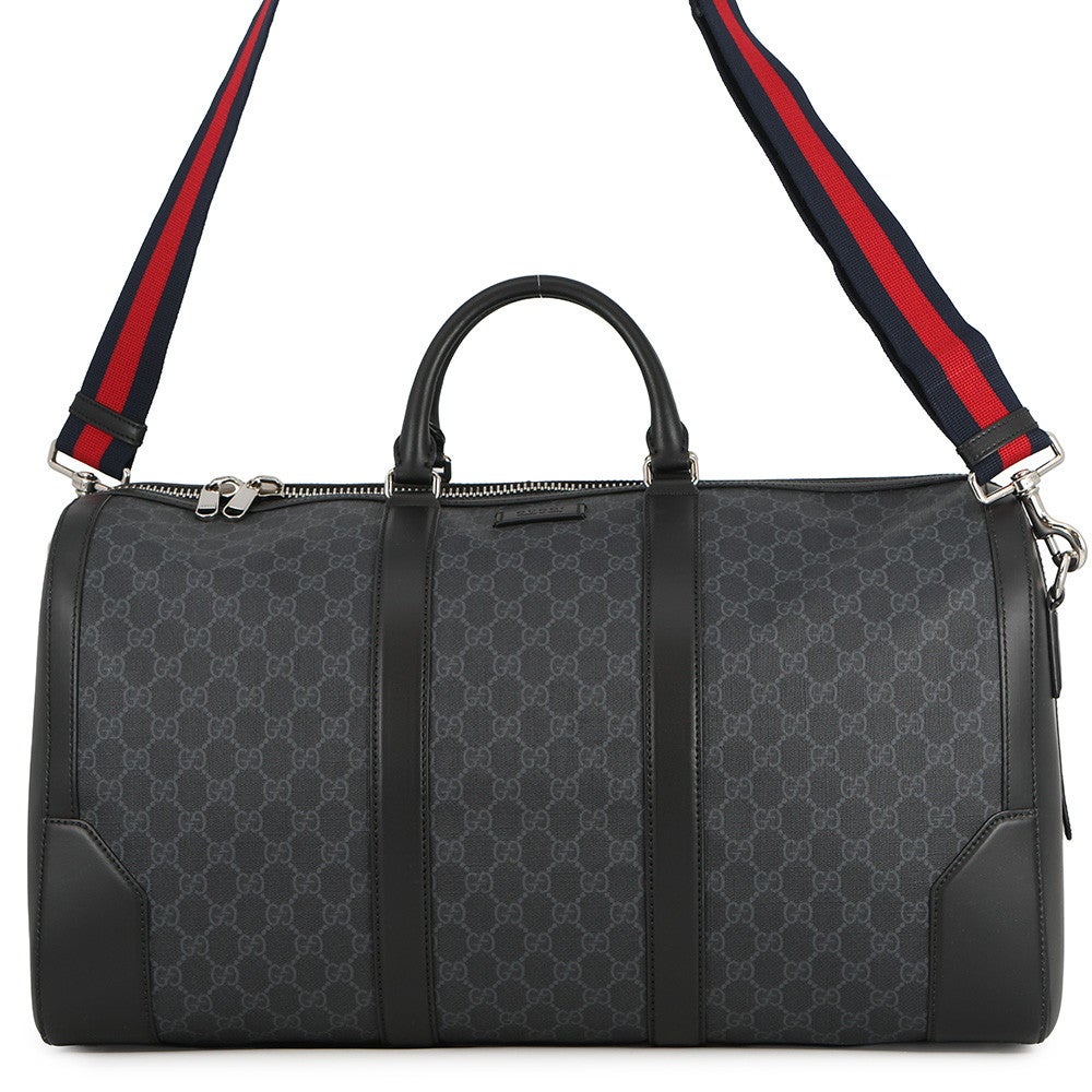 【希少】オールドグッチ マイクロGG GGスプリーム ボストンバッグ ブラック グッチ ボストンバッグ GGスプリーム/レザー478323 GUCCI 2way