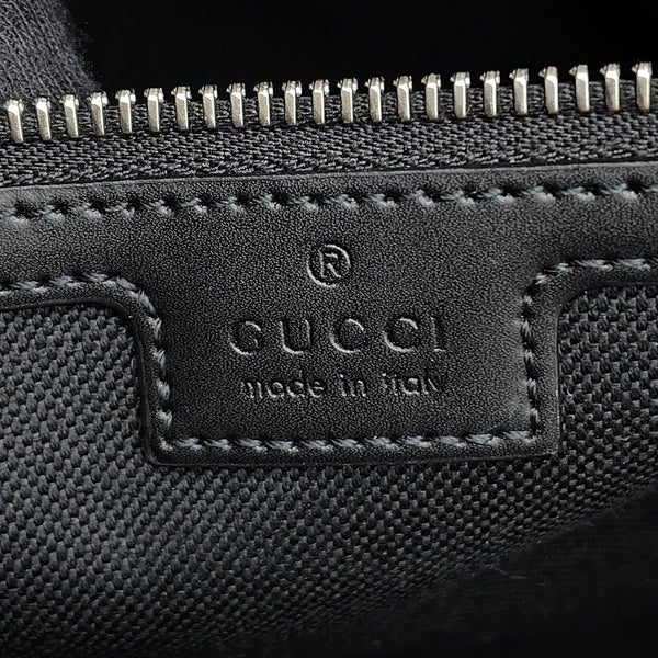 グッチ ボストンバッグ GGスプリーム/レザー478323 GUCCI 2wayショルダーバッグ 旅行用 トラベル 黒