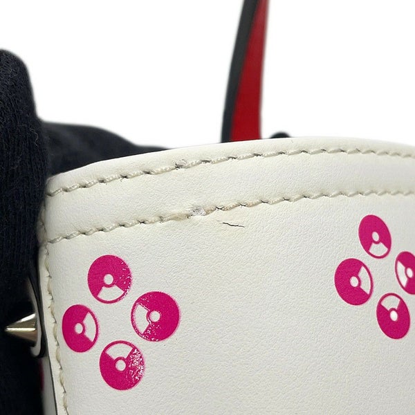 クリスチャン・ルブタン ハンドバッグ CABATA カバタ ミニ 1215237 Christian Louboutin 2way 白