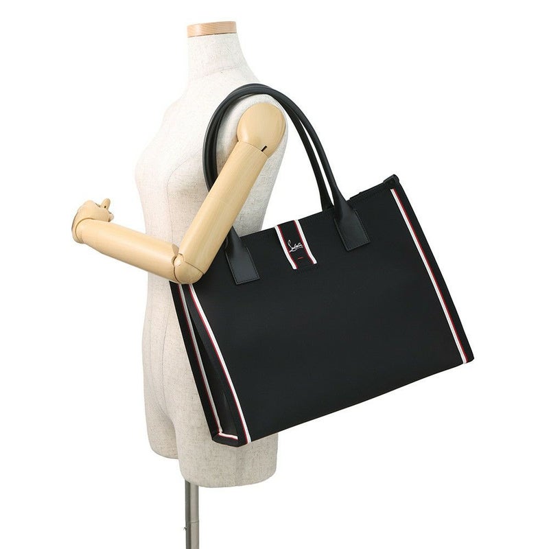 クリスチャン・ルブタン トートバッグ ナストロルビ NASTROLOUBI F.A.V. L 3245177 Christian Louboutin 黒