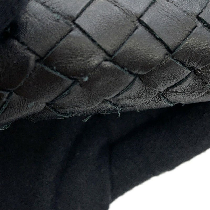 ボッテガヴェネタ ショルダーバッグ イントレチャート 577534 BOTTEGA VENETA 黒