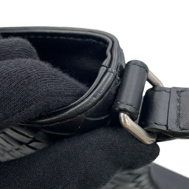 ボッテガヴェネタ ショルダーバッグ イントレチャート 577534 BOTTEGA VENETA 黒