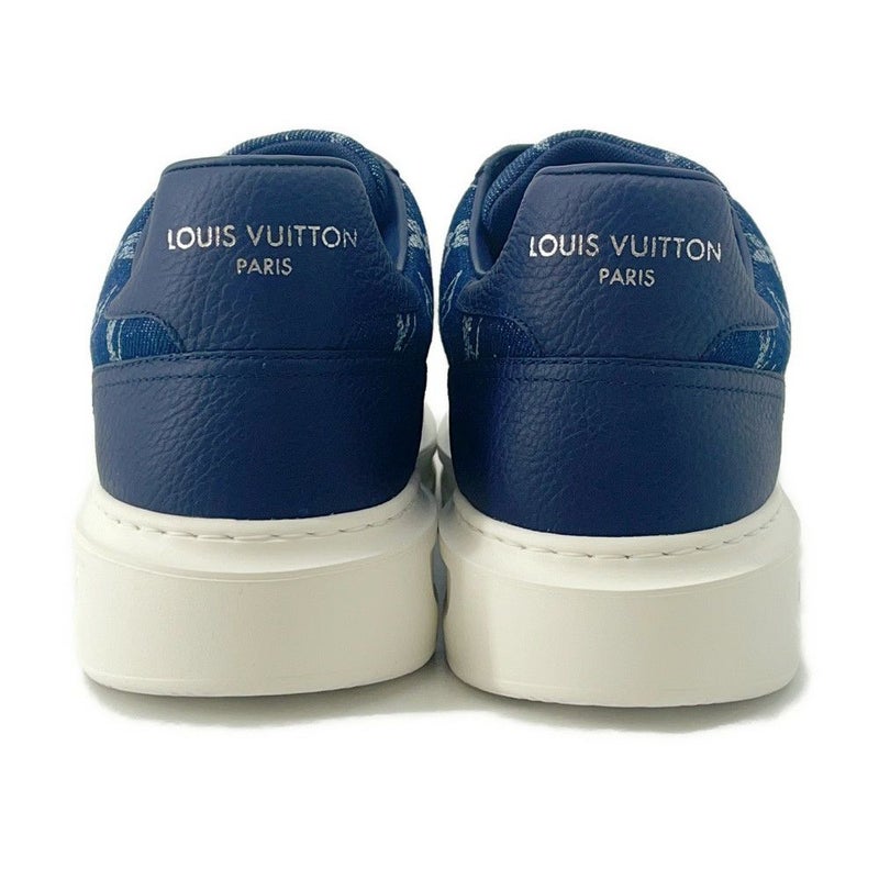 ルイヴィトン スニーカー モノグラム・デニム ビバリーヒルズ・ライン メンズサイズ9 1AHDYL 靴