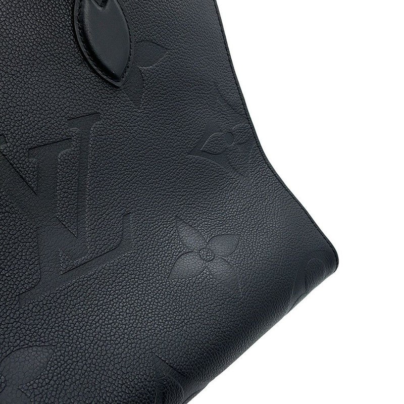 ルイヴィトン トートバッグ モノグラム・アンプラント オンザゴー MM M45595 ヴィトン 2way ショルダーバッグ ブラック 黒