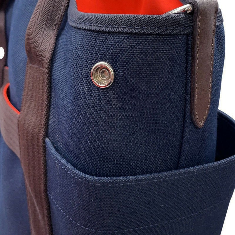 エルメス サックドパンサージュ グルーム SAC DE PANSAGE GROOM ネイビー/フー B刻印 2way