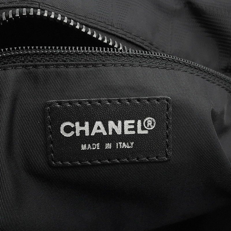 シャネル ショルダーバッグ ニュートラベルライン ボストンバッグ ナイロン CHANEL 旅行用 黒