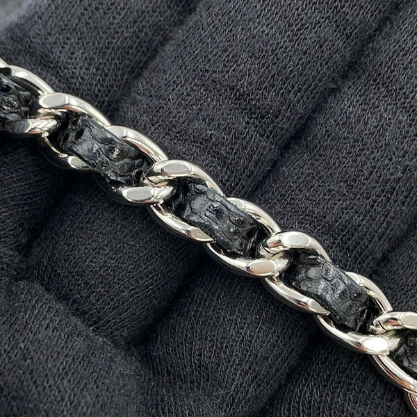 シャネル チェーンウォレット クラシック マトラッセ ココマーク キャビアスキン AP0250 CHANEL 財布 黒