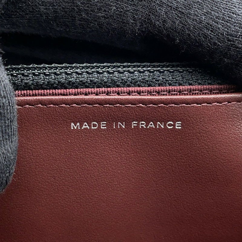 シャネル チェーンウォレット クラシック マトラッセ ココマーク キャビアスキン AP0250 CHANEL 財布 黒