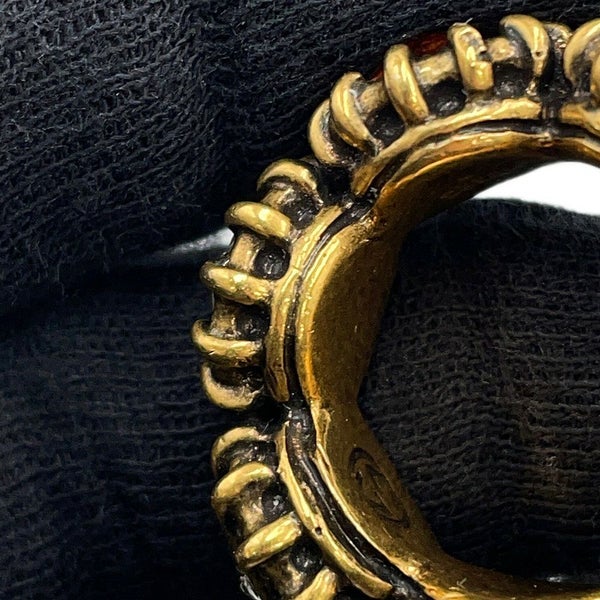 グッチ リング キャットヘッド ラインストーン サイズ13 GUCCI アクセサリー 指輪