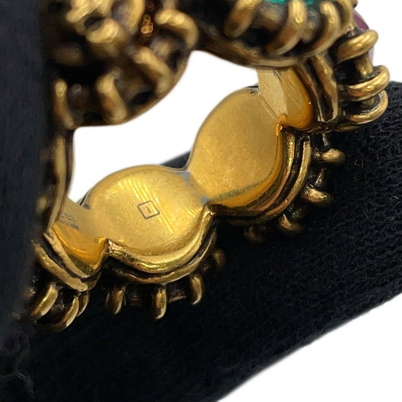 グッチ リング キャットヘッド ラインストーン サイズ13 GUCCI アクセサリー 指輪