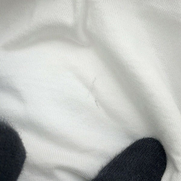 フェンディ パーカー FF切り替え フーディ コットン メンズサイズS FAF681 FENDI トップス 白