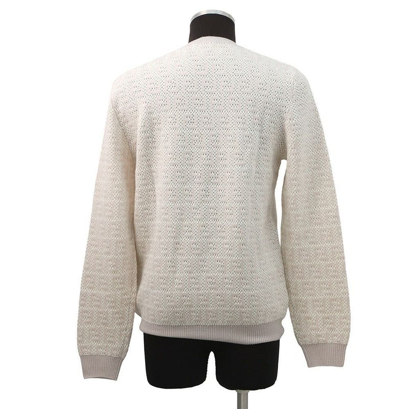 フェンディ ニット FFデザイン プルオーバー ウール メンズサイズ48 FZX034 FENDI トップス