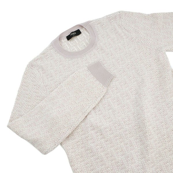 フェンディ ニット FFデザイン プルオーバー ウール メンズサイズ48 FZX034 FENDI トップス