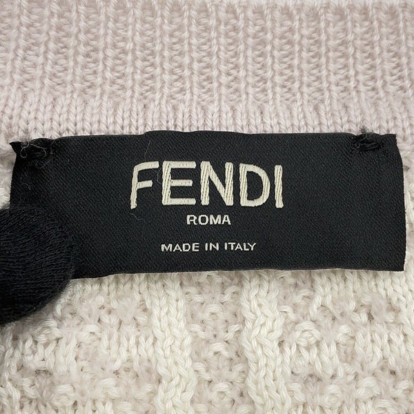 フェンディ ニット FFデザイン プルオーバー ウール メンズサイズ48 FZX034 FENDI トップス