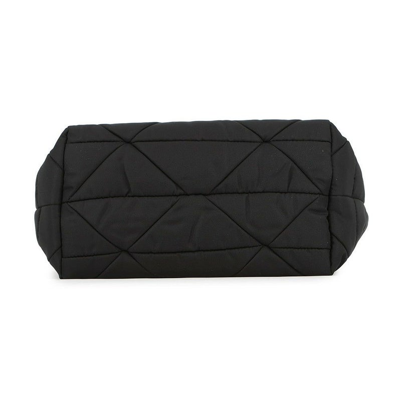 プラダ ハンドバッグ スモール パデッドRe-Nylon トートバッグ ナイロン レザー 1BG373 PRADA 2way 黒