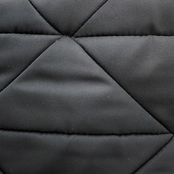 プラダ ハンドバッグ スモール パデッドRe-Nylon トートバッグ ナイロン レザー 1BG373 PRADA 2way 黒