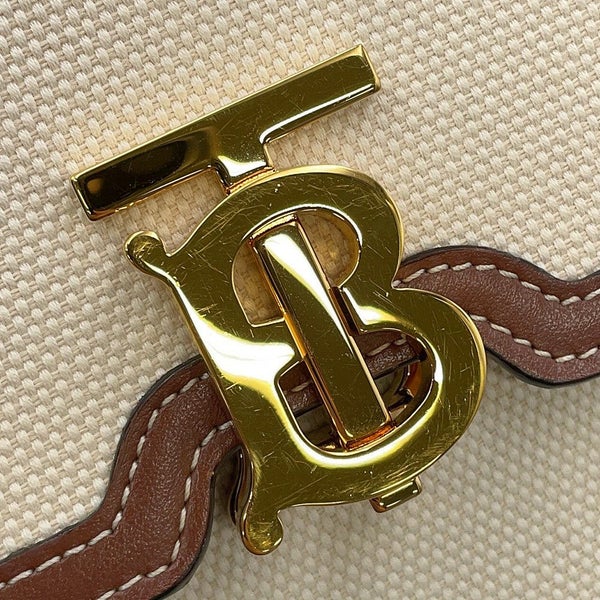 バーバリー ショルダーバッグ ロビン キャンバス レザー 8031649 BURBERRY