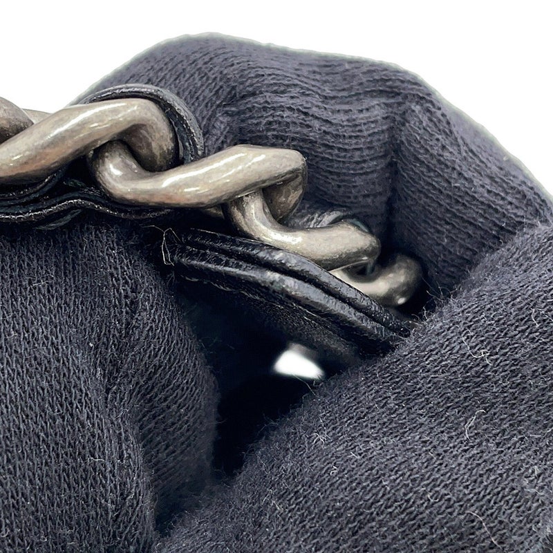 シャネル チェーンショルダーバッグ シャネル19 マトラッセ ココマーク ラムスキン AP0945 CHANEL 黒