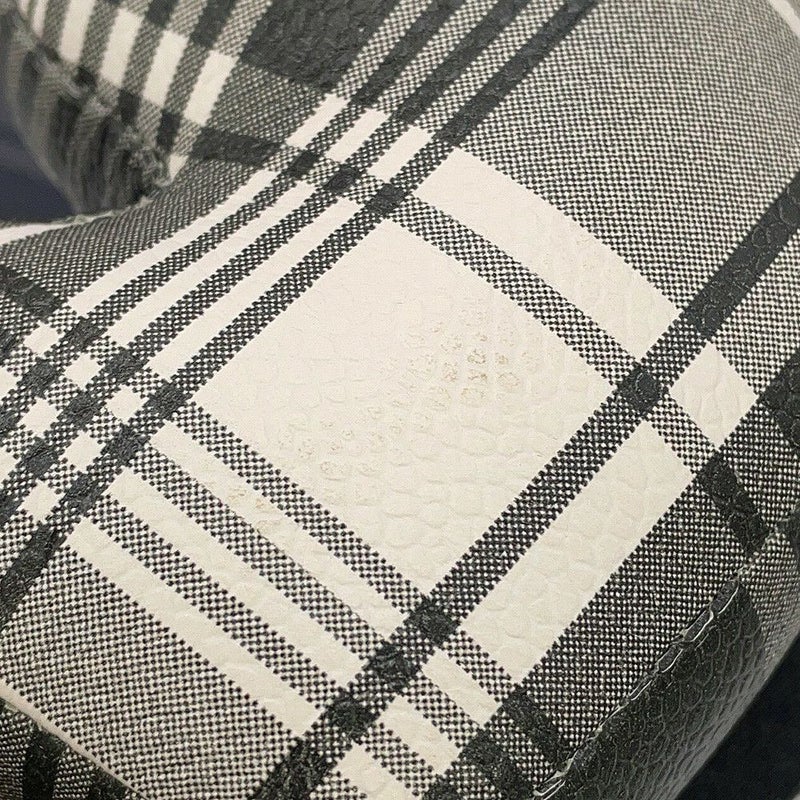 トムブラウン ハンドバッグ HECTOR ヘクター チェック柄 レザー THOM BROWNE 犬 ダックスフント アニマルバッグ