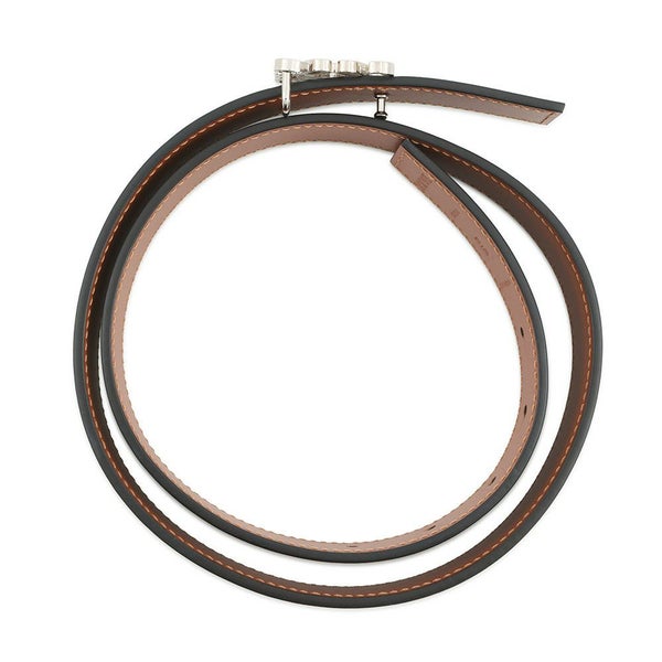 ロエベ ベルト ゲート アナグラム リバーシブル サイズ75 E821Z26X03 LOEWE 黒