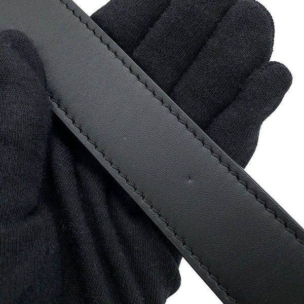 ロエベ ベルト ゲート アナグラム リバーシブル サイズ75 E821Z26X03 LOEWE 黒