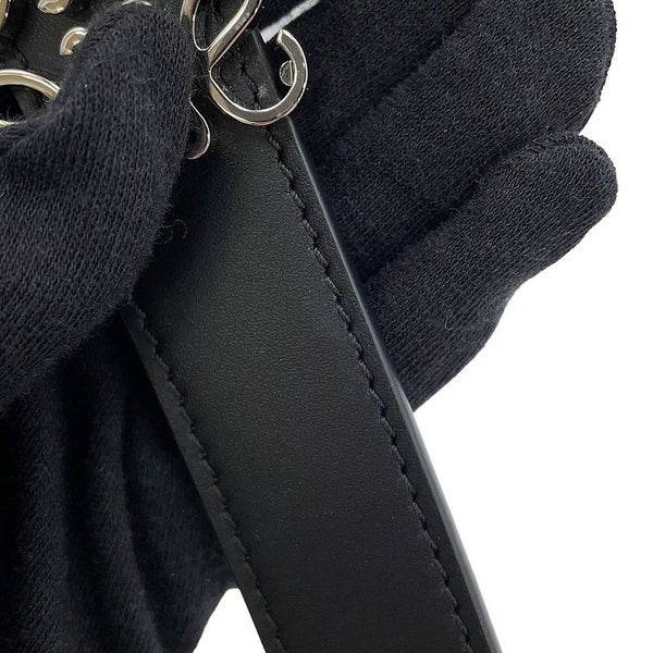 ロエベ ベルト ゲート アナグラム リバーシブル サイズ75 E821Z26X03 LOEWE 黒