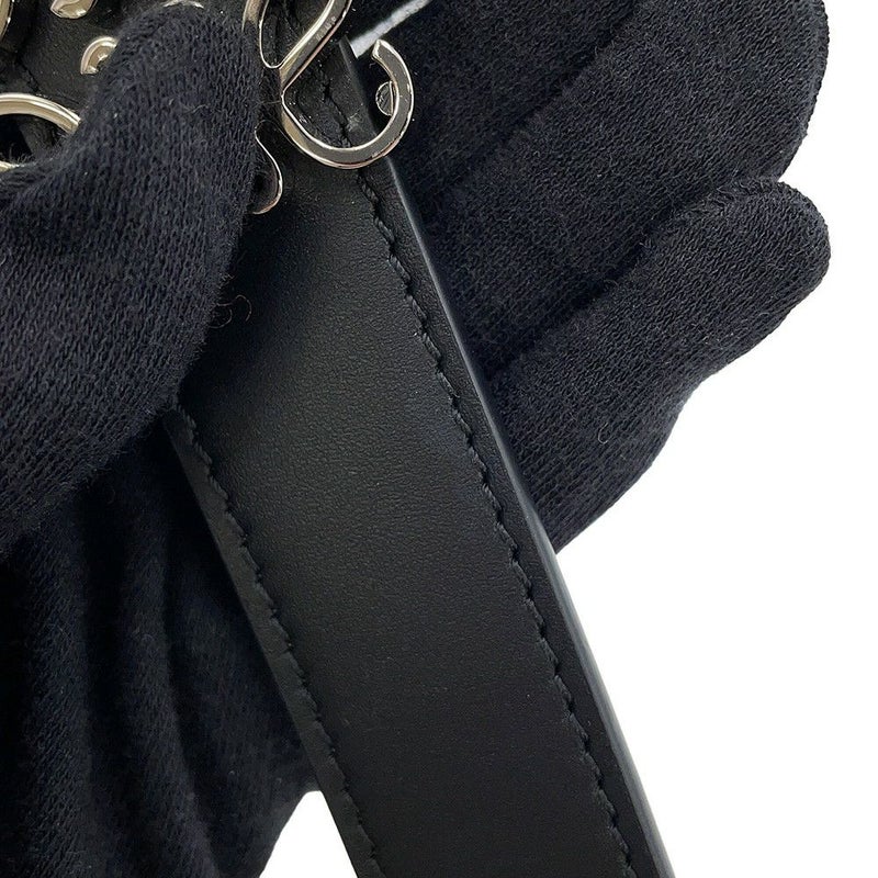 ロエベ ベルト ゲート アナグラム リバーシブル サイズ75 E821Z26X03 LOEWE 黒