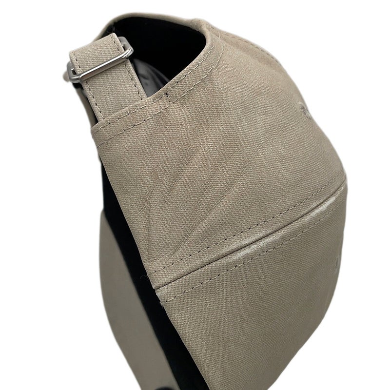ボッテガヴェネタ キャップ フランネルプリント ヌバックレザー 739329 BOTTEGA VENETA
