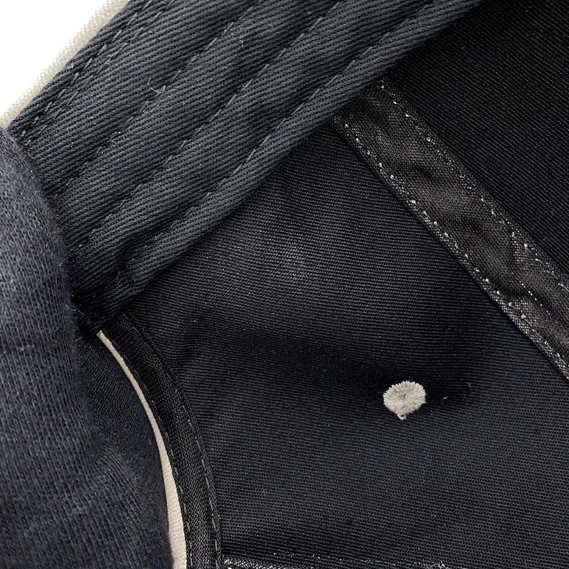 ボッテガヴェネタ キャップ フランネルプリント ヌバックレザー 739329 BOTTEGA VENETA