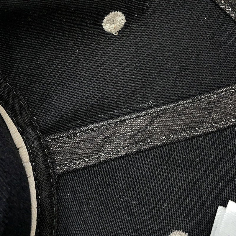 ボッテガヴェネタ キャップ フランネルプリント ヌバックレザー 739329 BOTTEGA VENETA