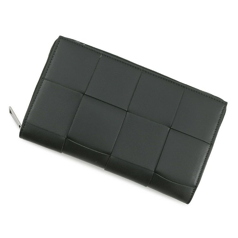 ボッテガヴェネタ 長財布 カセット マキシイントレチャート 649607 BOTTEGA VENETA ラウンドファスナー